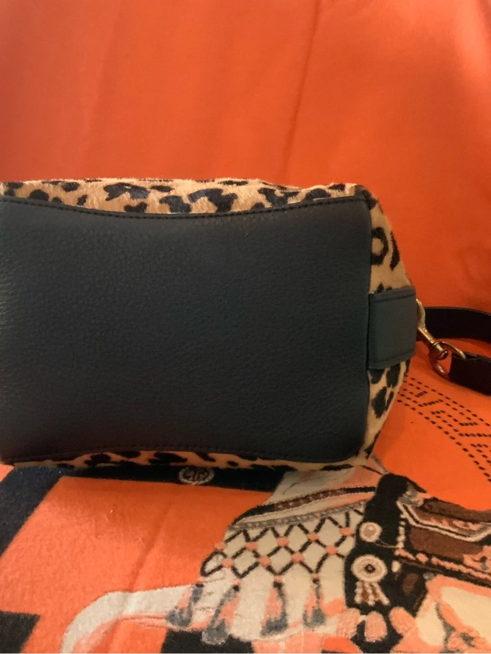 J. Crew Leopard purse